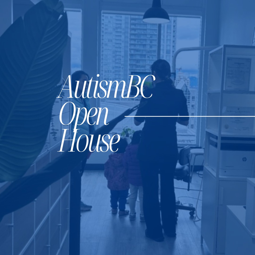 Simply Smile Studio’s AutismBC Open House image, showing visitors at the clinic